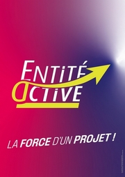 Logo de Entité Active, nouveau groupe de politique locale pour Saint-Ghislain